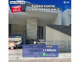 Dijual Rumah Baru Gress Elegan dan Nyaman di Jl. Kaliurang Km 12, Turen Dekat UII - Sleman