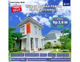 Dijual Rumah Mewah di Perumahan Green Hills, Ngaglik, Sleman Dekat Segala Akses - Sleman