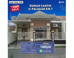 Dijual Rumah Cantik Full Furnish di Jl. Palagan Km 7 Barat Hyatt, Dekat UGM, Jongke - Sleman