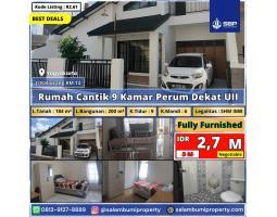 Dijual Rumah Mewah Furnished Jl Kaliurang KM 13,5 cocok Kost atau Tempat Tinggal - Sleman