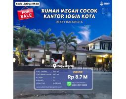 Jual Rumah Megah Tipe 540 Baru di Tengah Kota Jogja Ideal untuk Kantor, Dekat Balaikota - Sleman