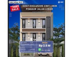 Jual Kost Eksklusif 13 Kamar Baru di Pinggir Jl. Tasura, Dekat Universitas Sanatadharma Paingan - Sleman