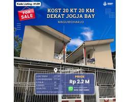 Jual Kost Baru 20 KT,KM Dalam Dekat Jogja Bay Lokasi Strategis untuk Investasi Anda - Sleman