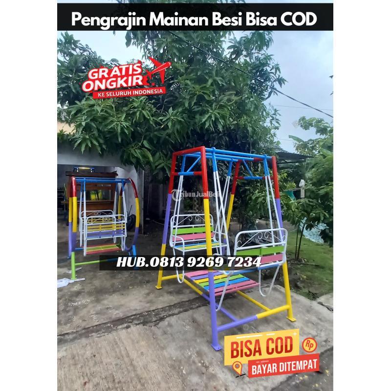 Ayunan Dari Besi Holo Dan Gambar Perosotan Anak Tk di Bekasi Kota