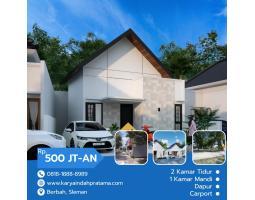 Jual Rumah Baru Tipe 40 Strategis Dekat Ringroad Blok O Jogja Kota di Berbah SHM - Sleman