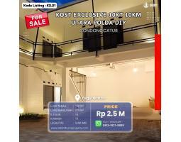Dijual Kost Eksklusif 10 Kamar di Condongcatur, Dekat Kampus dan Pusat Kuliner - Sleman 