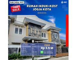 Dijual Rumah Induk 14 Kamar Kost di Umbulharjo Hanya Rp 3,5 M Nego - Sleman 