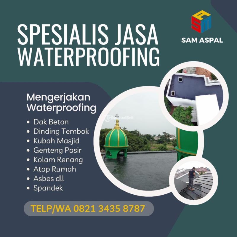 Jasa Waterproofing Jakarta Untuk Memperbaiki Dindin Gedung Dak Beton Bocor - Jakarta Selatan