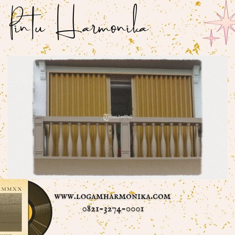 Pintu Harmonika  Logam Harmonika - Kutai Kartanegara