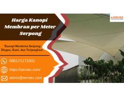 Kanopi Membran Bahan Anti UV - Tangerang Selatan