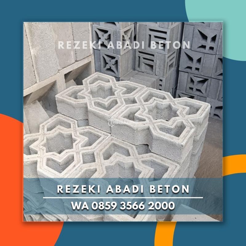 Roster Beton Pagar Tembok di Kertosono - Nganjuk