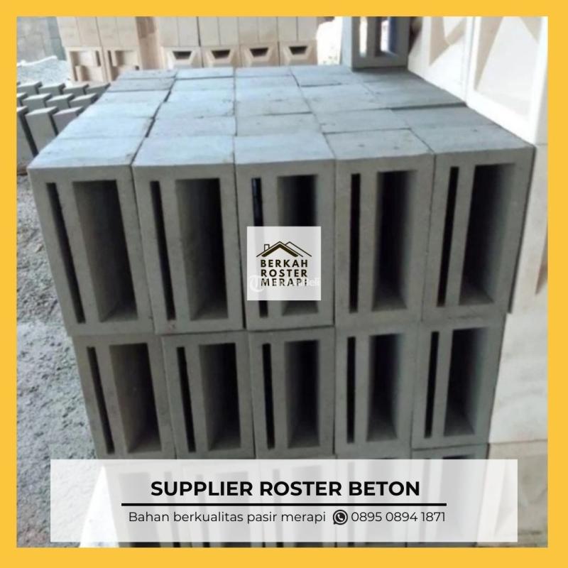 Roster Beton Panjang Ukuran 15x25cm di Mondokan - Sragen