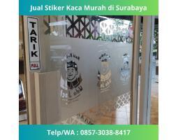 Stiker Kaca Es, Kaca Film, Oneway Vision, Cutting Stickerstiker Kaca - Surabaya