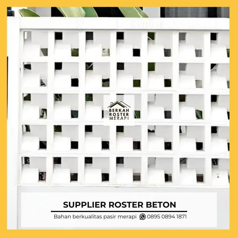 Loster Roster Beton Rumah Minimalis di Sambirejo - Sragen