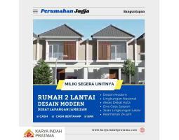 Dijual Rumah 2 Lantai Perumahan 3KT 2KM SHM Di Bangunrapan Dekat Jogja Kota Giwangan, UAD, Sewon - Sleman