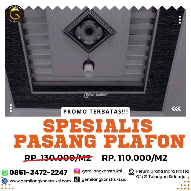 Jasa Plafon PVC Elegan dan Rapi - Gresik