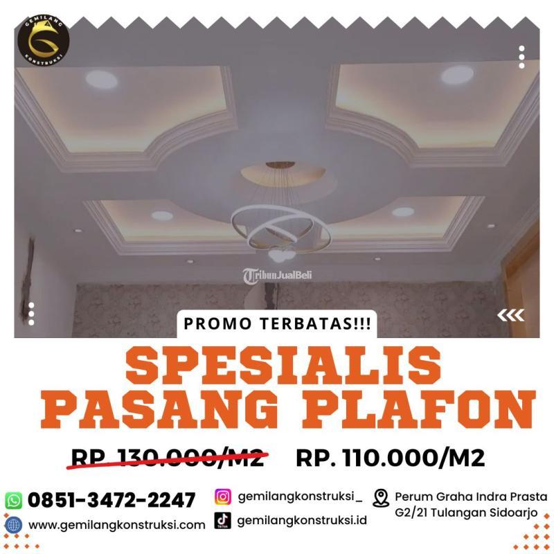 Jasa Plafon Rumah Minimalis - Gresik