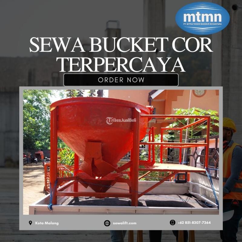 Rental Bucket Cor 0,8 m3 Termurah  - Semarang Kota