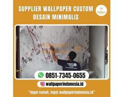 Supplier Wallpaper Custom, Desain Minimalis, Plus Jasa Pasang - Malang