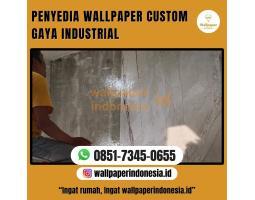 Penyedia Wallpaper Custom Gaya Industrial - Malang Kota