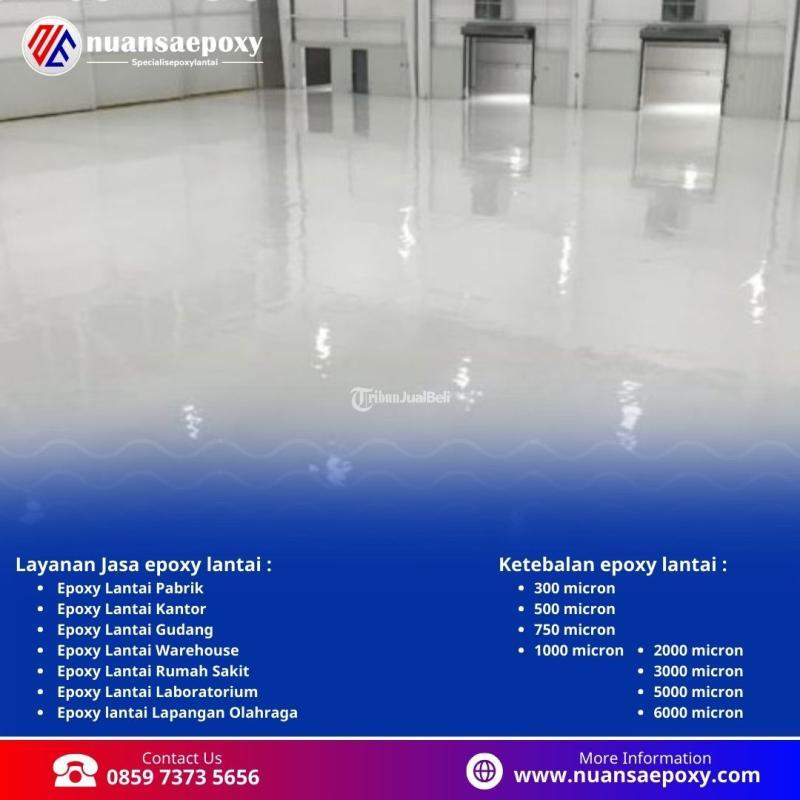 Jasa Cat Lantai Epoxy Profesional untuk Rumah dan Kantor Nuansa Epoxy - Jakarta Barat