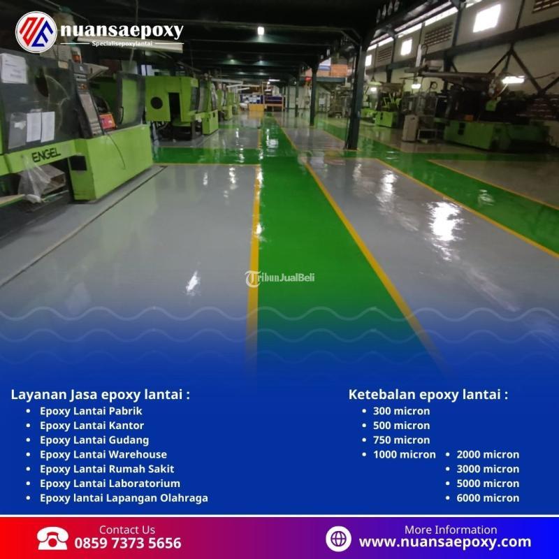 Jasa Cat Lantai Epoxy Profesional untuk Rumah dan Kantor Nuansa Epoxy - Jakarta Barat
