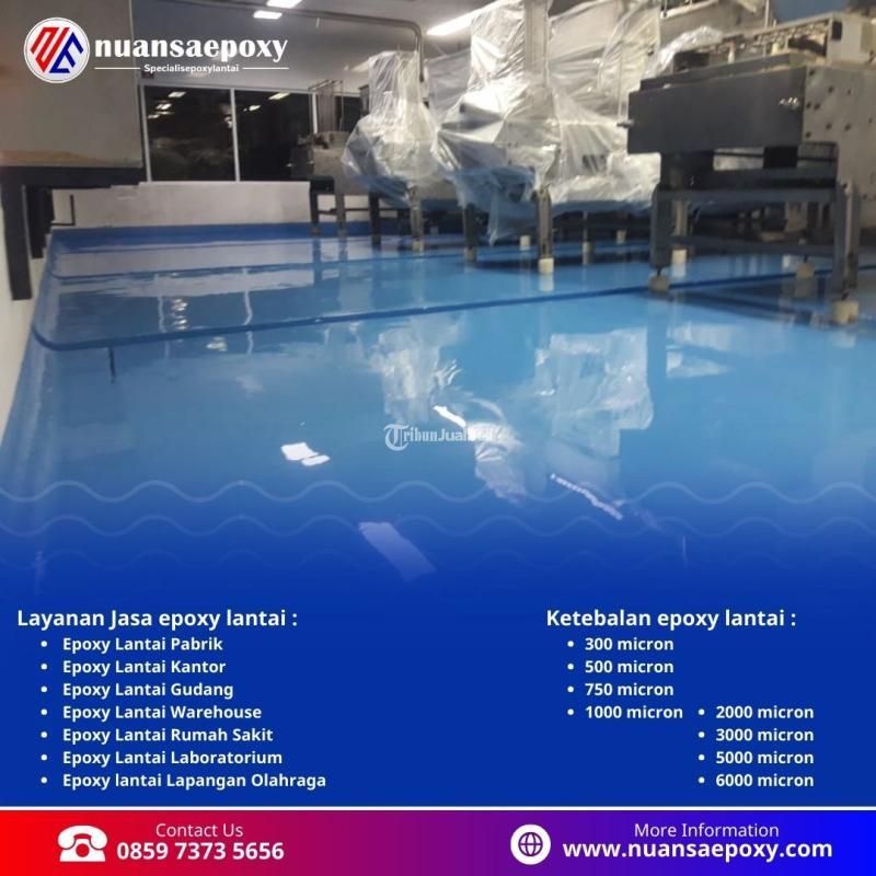 Jasa Cat Lantai Epoxy Profesional untuk Rumah dan Kantor Nuansa Epoxy - Jakarta Barat