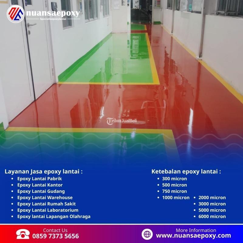 Jasa Cat Lantai Epoxy Profesional untuk Rumah dan Kantor Nuansa Epoxy - Jakarta Barat