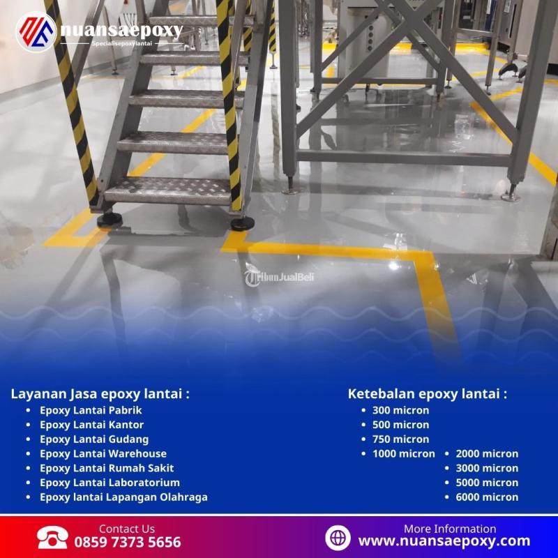 Jasa Cat Lantai Epoxy Profesional untuk Rumah dan Kantor Nuansa Epoxy - Jakarta Barat