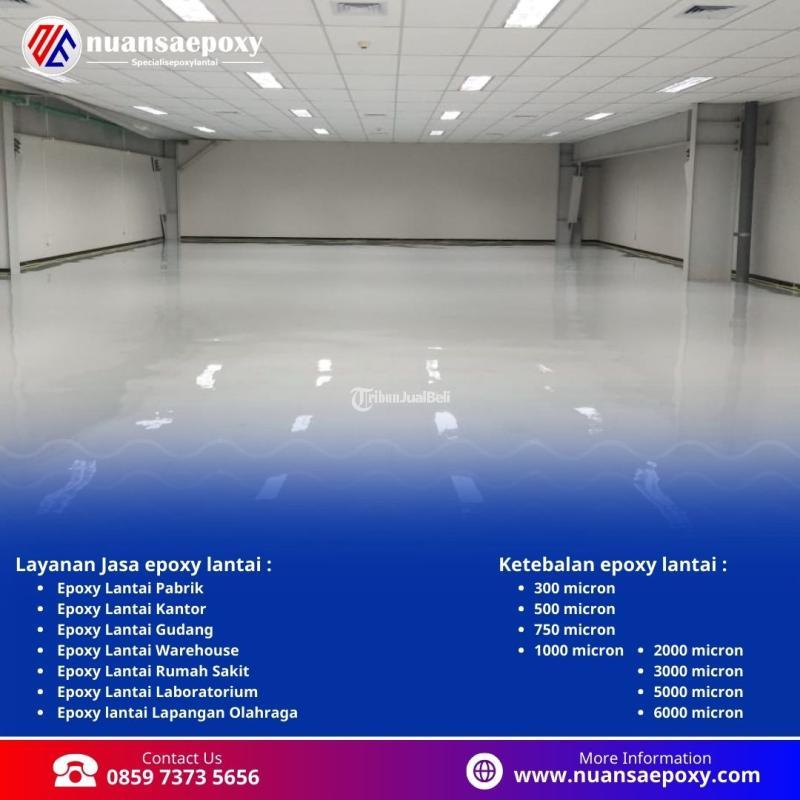 Jasa Cat Lantai Epoxy Profesional untuk Rumah dan Kantor Nuansa Epoxy - Jakarta Barat