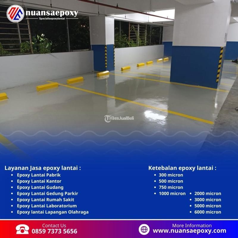 Jasa Cat Lantai Epoxy Profesional untuk Rumah dan Kantor Nuansa Epoxy - Jakarta Barat