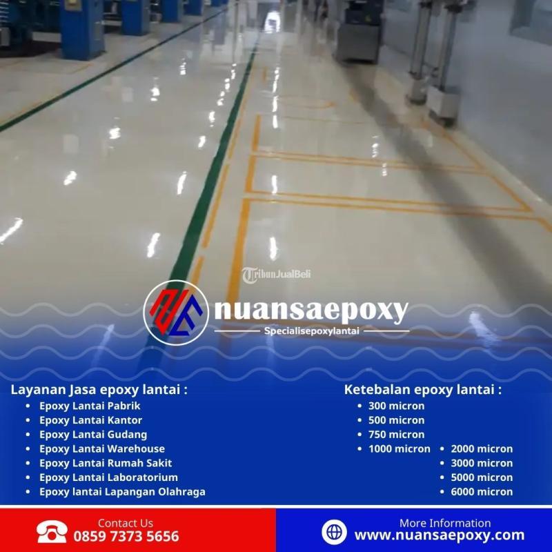 Pemasangan Lantai Epoxy Solusi Praktis dan Estetis Jasa Cat Epoxy untuk Lantai - Jakarta Barat