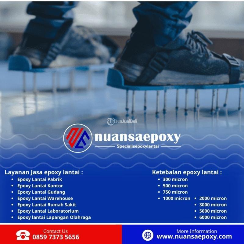 Pemasangan Lantai Epoxy Solusi Praktis dan Estetis Jasa Cat Epoxy untuk Lantai - Jakarta Barat
