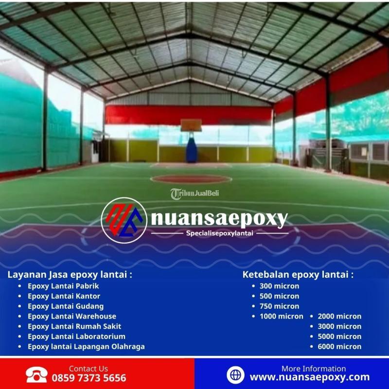 Pemasangan Lantai Epoxy Solusi Praktis dan Estetis Jasa Cat Epoxy untuk Lantai - Jakarta Barat
