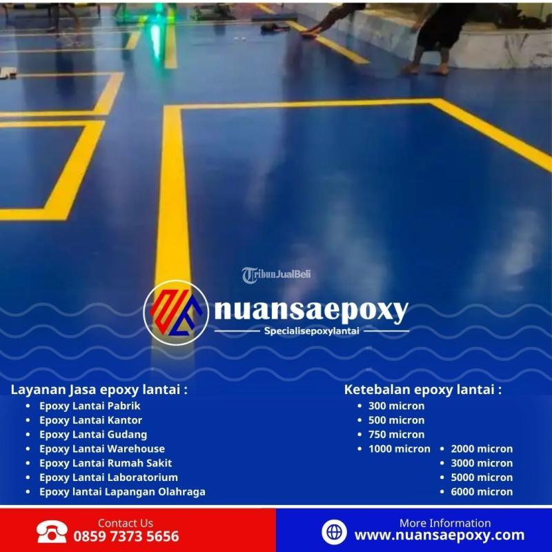 Pemasangan Lantai Epoxy Solusi Praktis dan Estetis Jasa Cat Epoxy untuk Lantai - Jakarta Barat