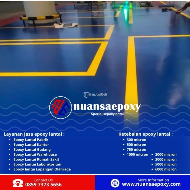 Pemasangan Lantai Epoxy Solusi Praktis dan Estetis Jasa Cat Epoxy untuk Lantai - Jakarta Barat