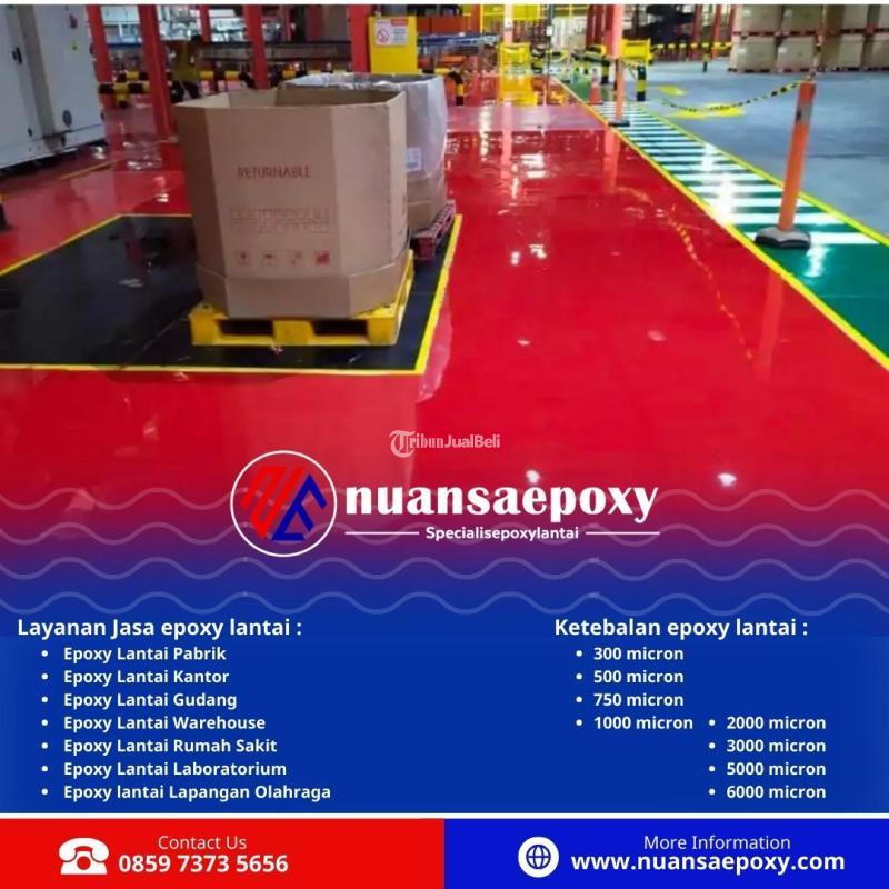 Pemasangan Lantai Epoxy Solusi Praktis dan Estetis Jasa Cat Epoxy untuk Lantai - Jakarta Barat