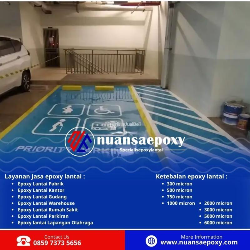 Pemasangan Lantai Epoxy Solusi Praktis dan Estetis Jasa Cat Epoxy untuk Lantai - Jakarta Barat