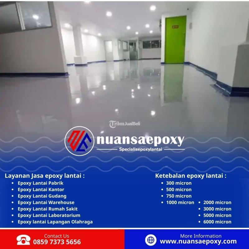 Pemasangan Lantai Epoxy Solusi Praktis dan Estetis Jasa Cat Epoxy untuk Lantai - Jakarta Barat