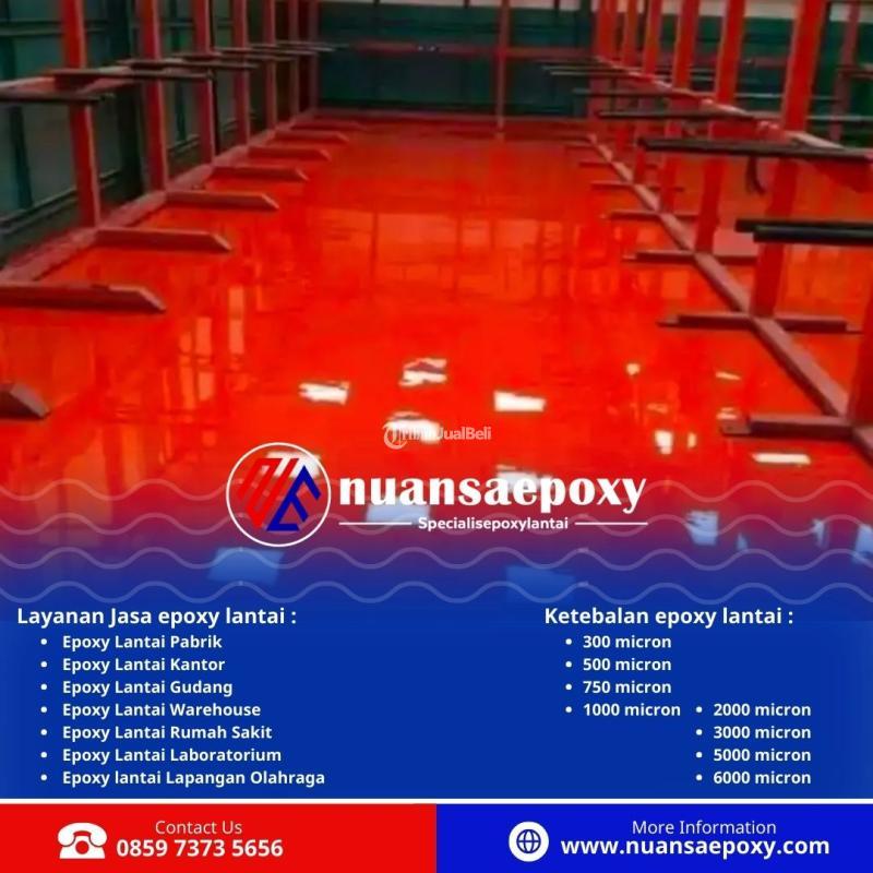 Epoxy Floor Coating Lantai Tahan Lama dan Mudah Perawatan Nuansa Epoxy - Jakarta Barat