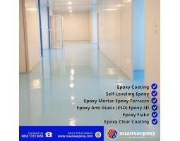 Jasa Cat Lantai Epoxy Polished Tampilan Glamor dan Elegan Nuansa Epoxy - Jakarta Pusat