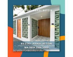 Roster Beton Rumah Minimalis Modern di Brondong - Lamongan