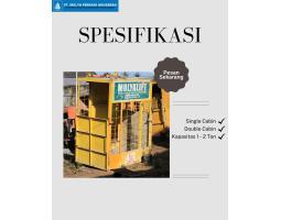 Sewa Lift Barang Material Proyek - Bandung