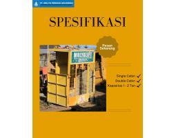 Sewa Lift Barang dan Material Proyek - Sukabumi