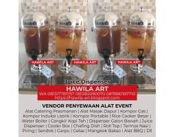 Disewakan Juice Dispenser, Untuk Es, Jus, Soft Drink, Acara Pesta - Yogyakarta