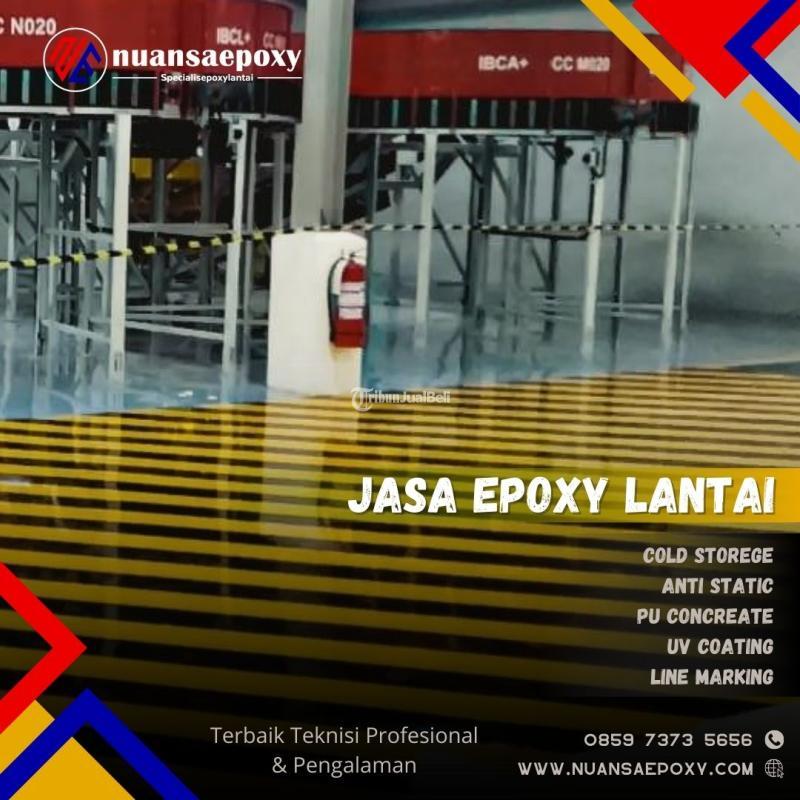 Jasa Pengecatan Lantai Epoxy Profesional untuk Rumah dan Kantor Nuansa Epoxy - Jakarta Selatan