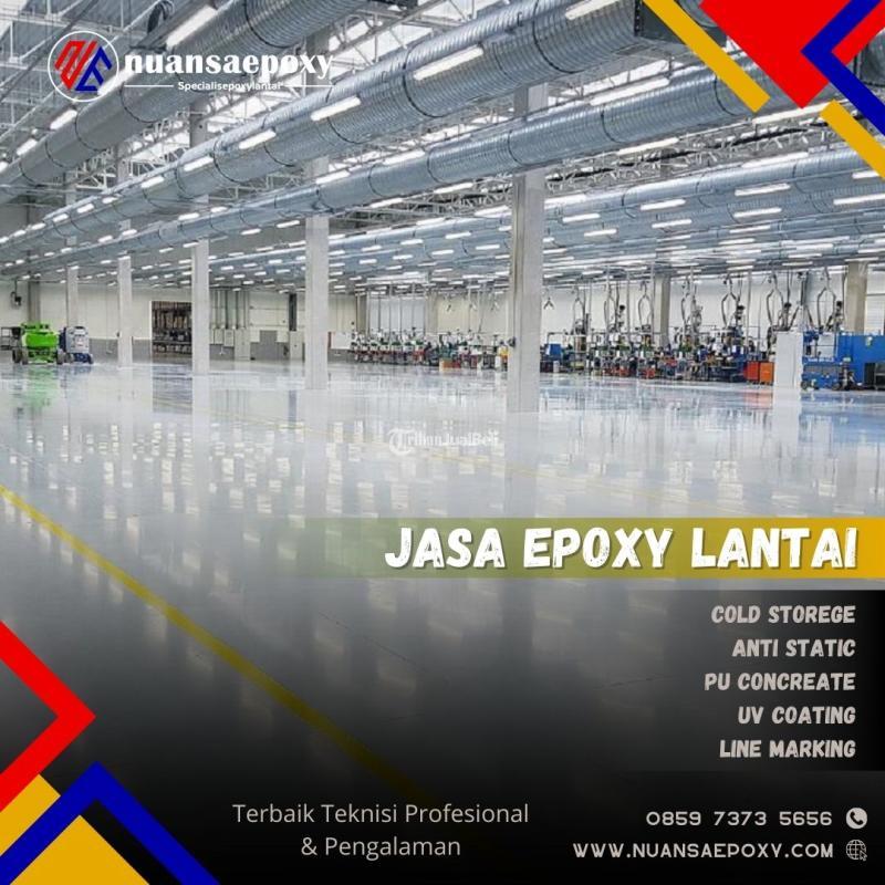Jasa Pengecatan Lantai Epoxy Profesional untuk Rumah dan Kantor Nuansa Epoxy - Jakarta Selatan