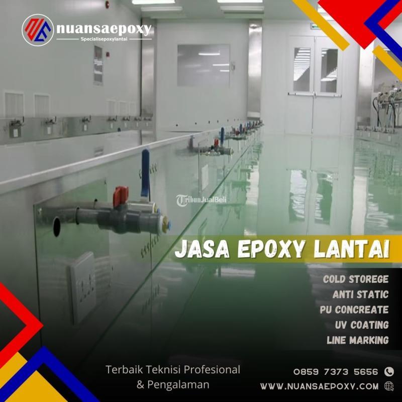 Jasa Pengecatan Lantai Epoxy Profesional untuk Rumah dan Kantor Nuansa Epoxy - Jakarta Selatan