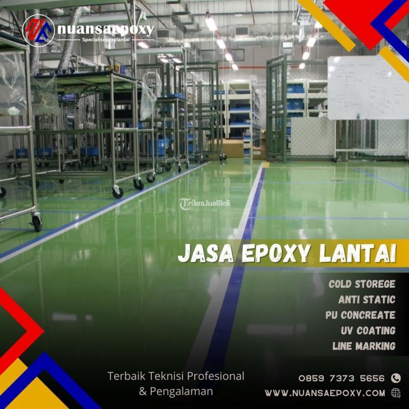 Jasa Pengecatan Lantai Epoxy Profesional untuk Rumah dan Kantor Nuansa Epoxy - Jakarta Selatan