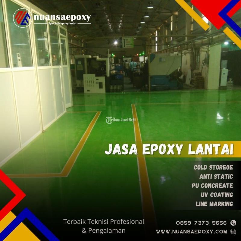 Jasa Pengecatan Lantai Epoxy Profesional untuk Rumah dan Kantor Nuansa Epoxy - Jakarta Selatan
